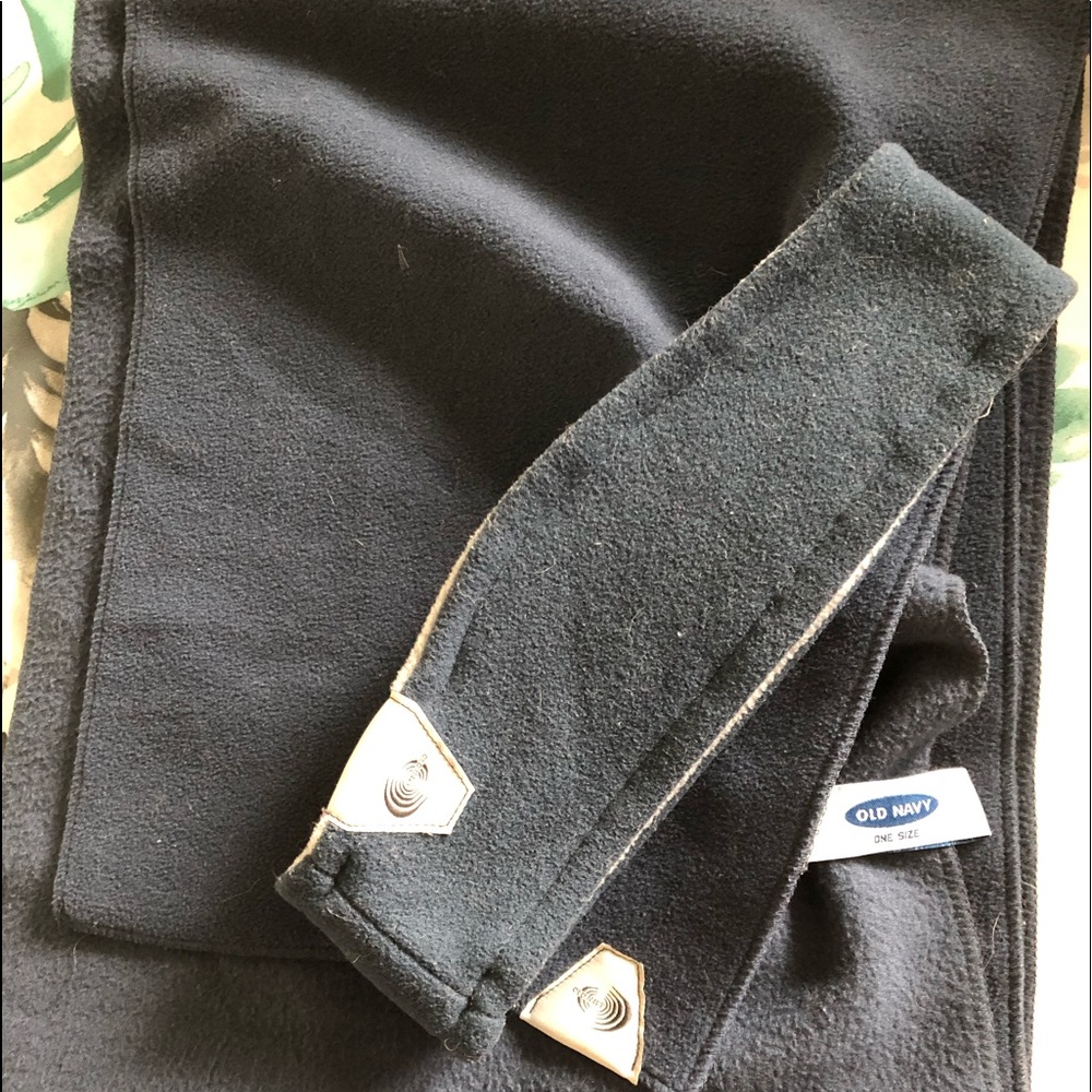 Old Navy Blue Scarf & Matching Ear Warmer